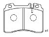 刹车片 Brake Pad Set:001 420 98 20