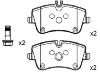 тормозная кладка Brake Pad Set:003 420 60 20