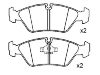 Brake Pad Set:34 11 1 157 510