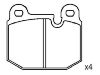 刹车片 Brake Pad Set:34 11 1 159 249