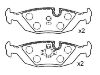 Plaquettes de frein Brake Pad Set:34 21 1 156 746