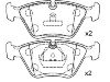 刹车片 Brake Pad Set:447 698 151 C