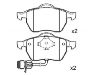 Plaquettes de frein Brake Pad Set:4A0 698 151