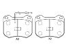 тормозная кладка Brake Pad Set:4248.34