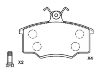 刹车片 Brake Pad Set:431 698 151 E