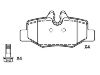 Brake Pad Set:001 421 10 10