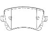 刹车片 Brake Pad Set:4B3 698 451