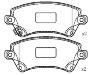 тормозная кладка Brake Pad Set:04465-02061