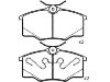 Plaquettes de frein Brake Pad Set:1605 021