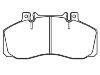 тормозная кладка Brake Pad Set:001 420 15 20