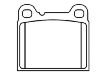 Bremsbelagsatz, Scheibenbremse Brake Pad Set:271 586