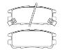 Bremsbelagsatz, Scheibenbremse Brake Pad Set:8-97070-080-0