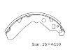 Kit mâchoire de frein Brake Shoe Set:NN5029