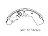 刹车蹄片 Brake Shoe Set:7251-78730