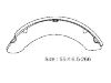 刹车蹄片 Brake Shoe Set:NR1081