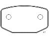 Brake Pad Set:121162