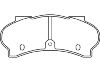 Brake Pad Set:4245.74