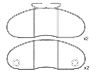 Plaquettes de frein Brake Pad Set:631 420 00 20