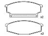 Bremsbelagsatz, Scheibenbremse Brake Pad Set:41060-T7891