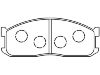 Bremsbelagsatz, Scheibenbremse Brake Pad Set:SE96-33-28Z 9A