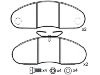 Plaquettes de frein Brake Pad Set:631 420 02 20