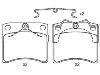 刹车片 Brake Pad Set:701 698 151 F