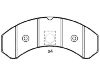 刹车片 Brake Pad Set:8 284 000 106