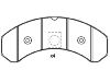 Brake Pad Set:8 284 000 224