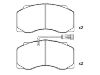 тормозная кладка Brake Pad Set:AMPA 697