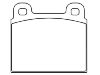 тормозная кладка Brake Pad Set:0060 713 601 00