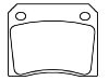 刹车片 Brake Pad Set:GBP90141