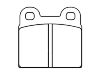 刹车片 Brake Pad Set:89 61 856