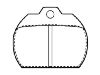 Bremsbelagsatz, Scheibenbremse Brake Pad Set:111 698 151 B