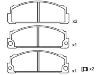 刹车片 Brake Pad Set:4 296 669