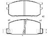 тормозная кладка Brake Pad Set:72519-1110