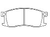 Bremsbelagsatz, Scheibenbremse Brake Pad Set:45021-693-601