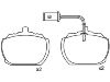 Brake Pad Set:16 05 999