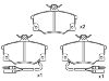 Brake Pad Set:5 983 913