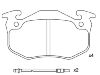 тормозная кладка Brake Pad Set:77 01 202 213