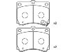 Brake Pad Set:F1CZ-2001B