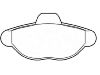 Bremsbelagsatz, Scheibenbremse Brake Pad Set:4 656 573-3