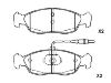 Pastillas de freno Brake Pad Set:4251.03