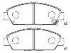 Bremsbelagsatz, Scheibenbremse Brake Pad Set:45022-S30-G10