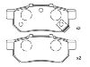 刹车片 Brake Pad Set:43022-S04-E01