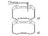 刹车片 Brake Pad Set:4 728 999