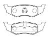 Bremsbelagsatz, Scheibenbremse Brake Pad Set:05011630AA