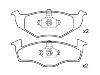 Bremsbelagsatz, Scheibenbremse Brake Pad Set:6N0 698 151