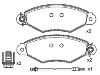 Brake Pad Set:77 01 205 996