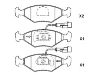 刹车片 Brake Pad Set:9 947 917