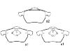 Brake Pad Set:2 723 70